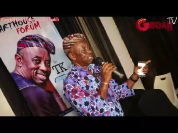 Video: Tunde Kilani Gives Speech, Reveals Things You Don